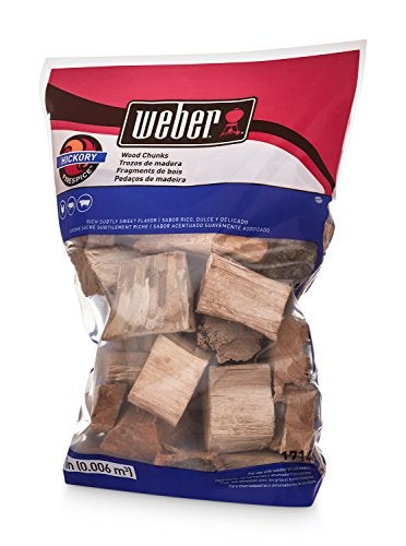 Weber Hickory Wood Chunks, for Grilling and Smoking, 4 lb. - Image 4