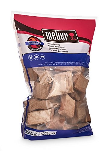 Weber Hickory Wood Chunks, for Grilling and Smoking, 4 lb. - Image 3
