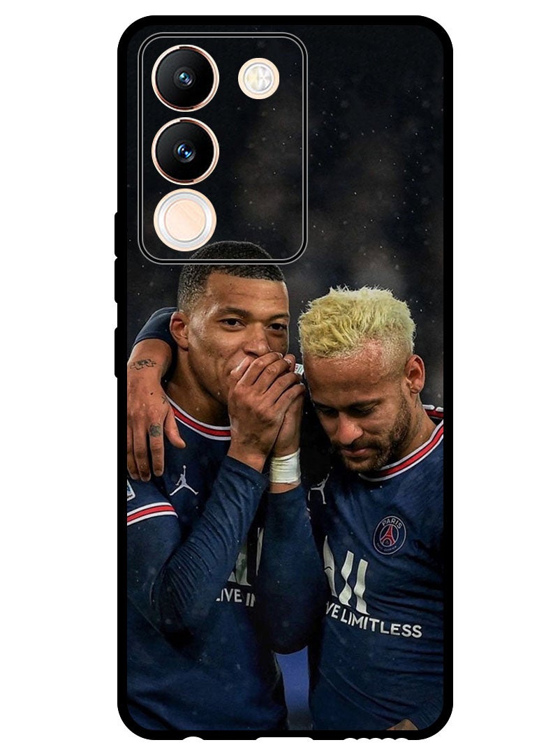Theodor Protective Case Anti Scratch Shock Proof Bumper Cover For Vivo Y200 Mbappe and Neymar 1 - Image 1