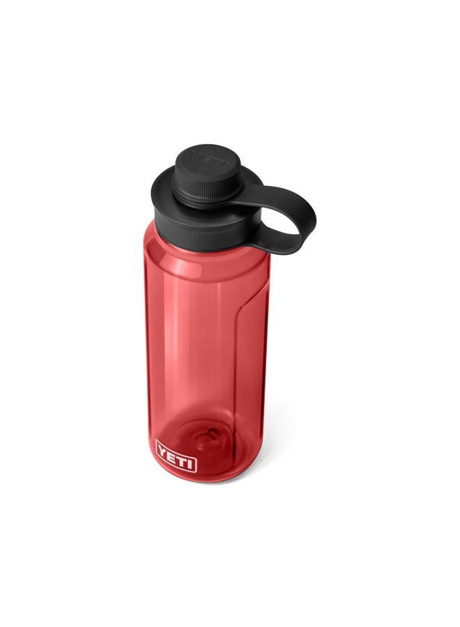 Yonder 1L/34 oz Water Bottle with Yonder Tether Cap, Rescue Red