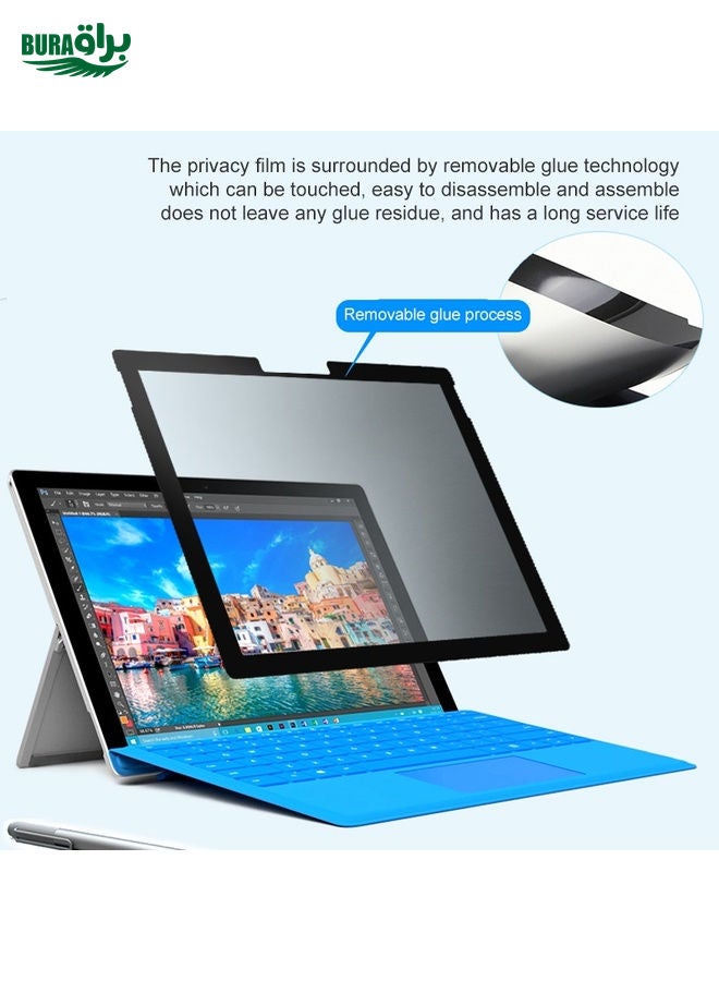 BURAQ Laptop Frame Glue Anti-peeping Film For MicroSoft Surface Go 1 / 2 / 3 - Image 2