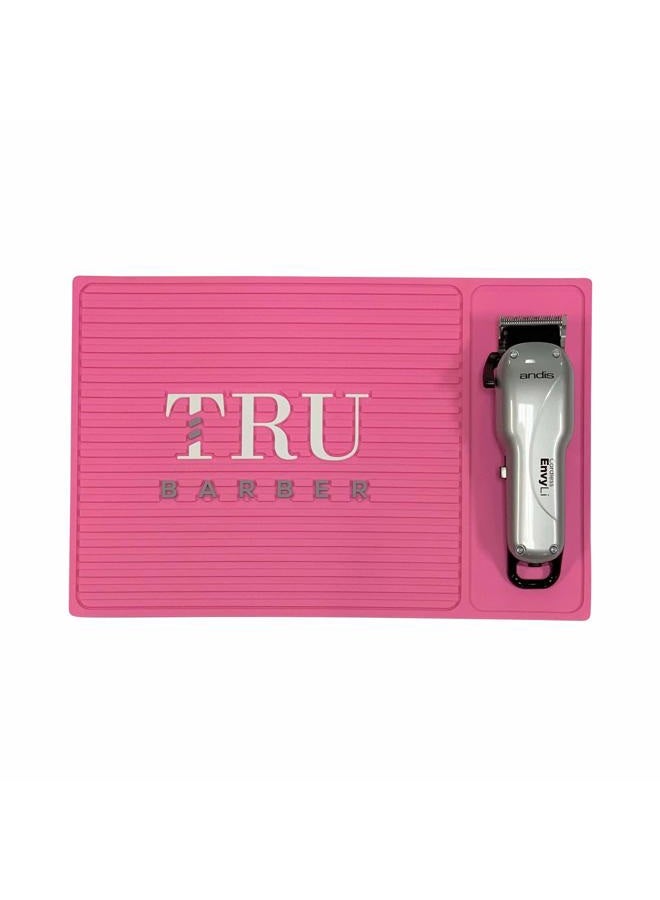 TRU BARBER TRUBARBER organiser MAT small 33cm X 23cm (PINK) - Image 1