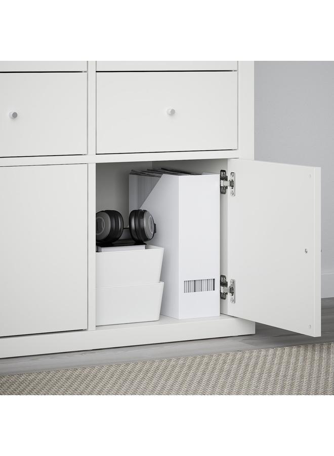 Insert with door, white, 33x33 cm - Image 2