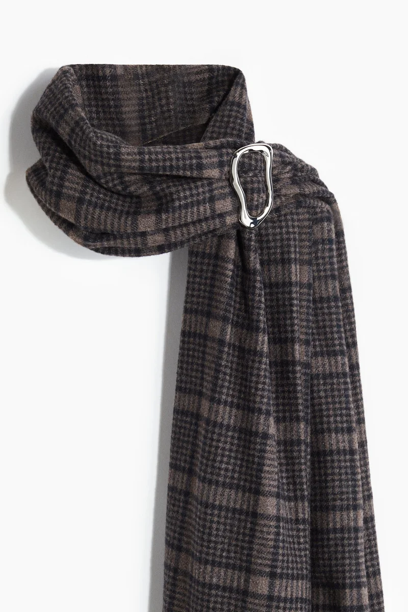 H&M Metal-detail blanket scarf