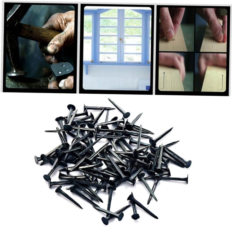 HIAKDOFT 500g Pack of Nails for Shoe Boot Repair Durable Shoe Tacks for Soles and Heels for Leather Crafting and Heavy-Duty Use - Image 1