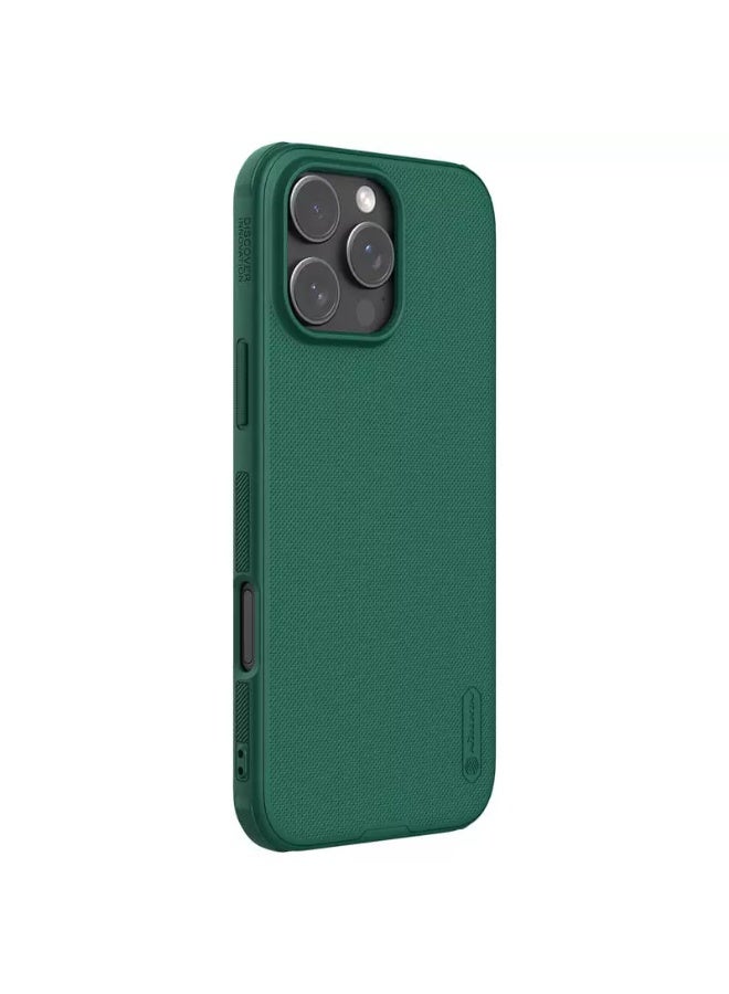Nillkin Super Frosted Shield Pro Case for Apple iPhone 16 Pro (2024) – Matte Hard Back with Soft TPU Borders, Shockproof, Anti-Fingerprint, & Raised Camera Protection - Image 5