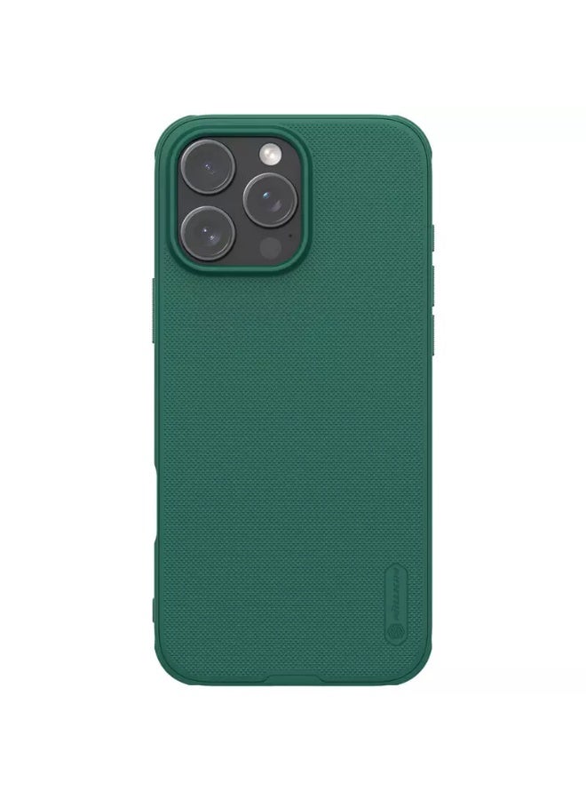 Nillkin Super Frosted Shield Pro Case for Apple iPhone 16 Pro (2024) – Matte Hard Back with Soft TPU Borders, Shockproof, Anti-Fingerprint, & Raised Camera Protection - Image 1