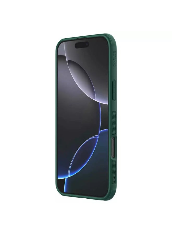 Nillkin Super Frosted Shield Pro Case for Apple iPhone 16 Pro (2024) – Matte Hard Back with Soft TPU Borders, Shockproof, Anti-Fingerprint, & Raised Camera Protection - Image 3