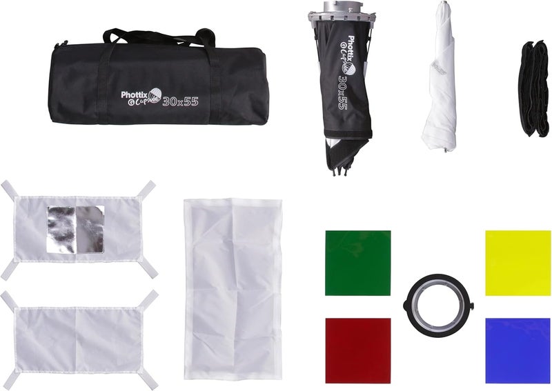 Phottix G-Capsule Softbox 30x55cm (12"x22") - Image 2