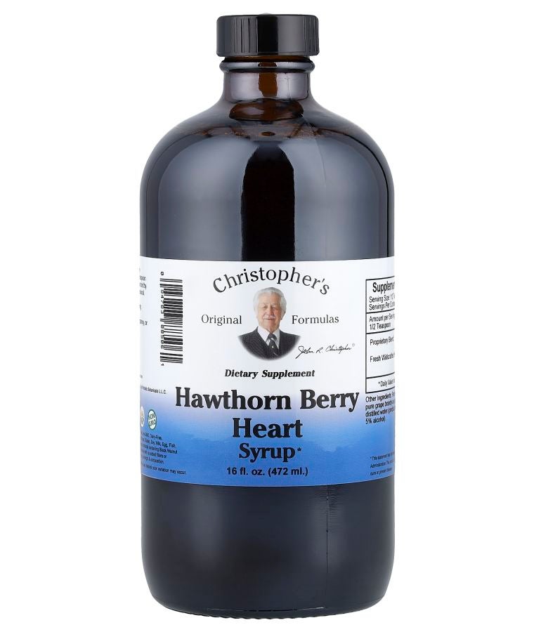 Hawthorn Berry Heart Syrup 16 fl oz (472 ml)