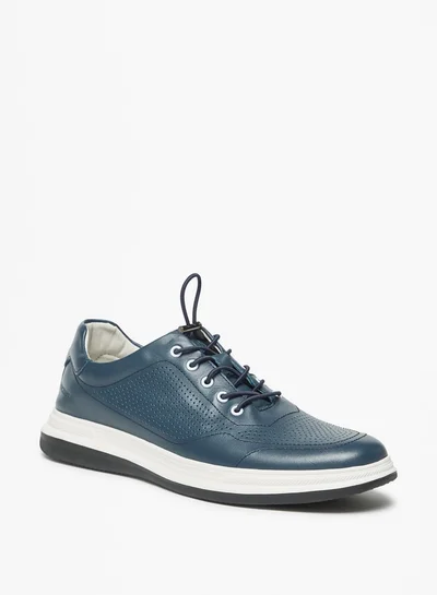 دوتشيني Men's Lace-Up Low Ankle Sneakers