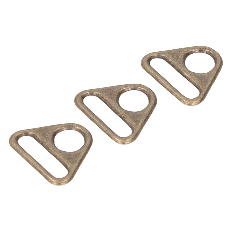 Adjustable Buckle Fine Workmanship Colorful Lightweight Portable Alloy Material Purse HardwareBronze - Image 3