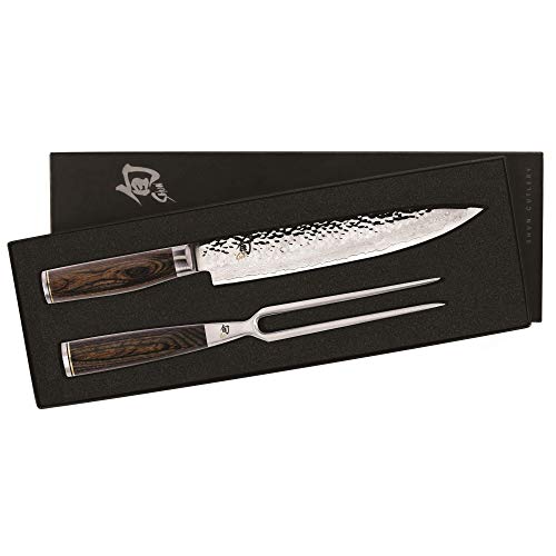 Shun Premier 2 Pc Carving Knife Boxed Set - Image 1