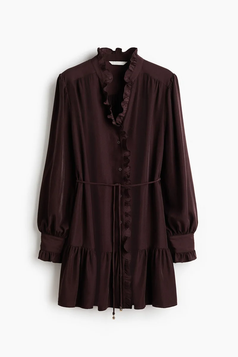 H&M  Frill-trimmed dress for Women | Best Price UAE