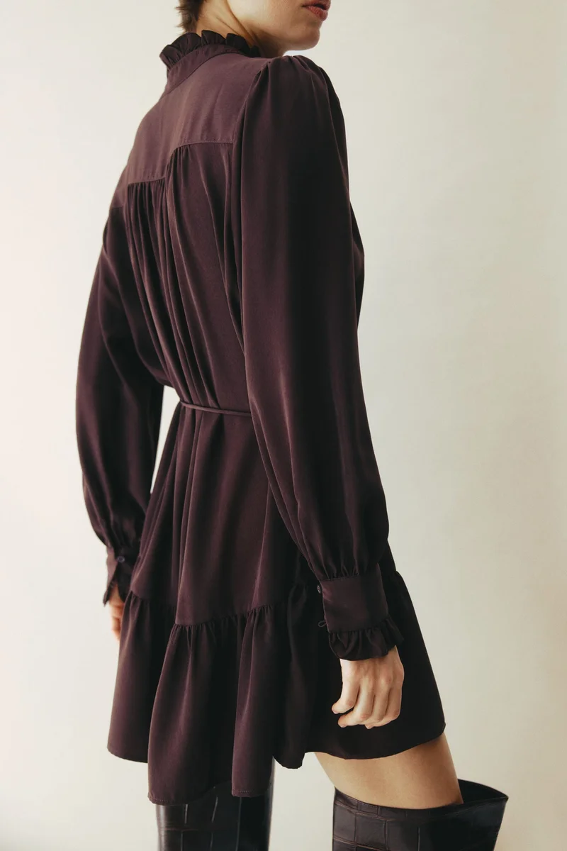 H&M  Frill-trimmed dress for Women | Best Price UAE