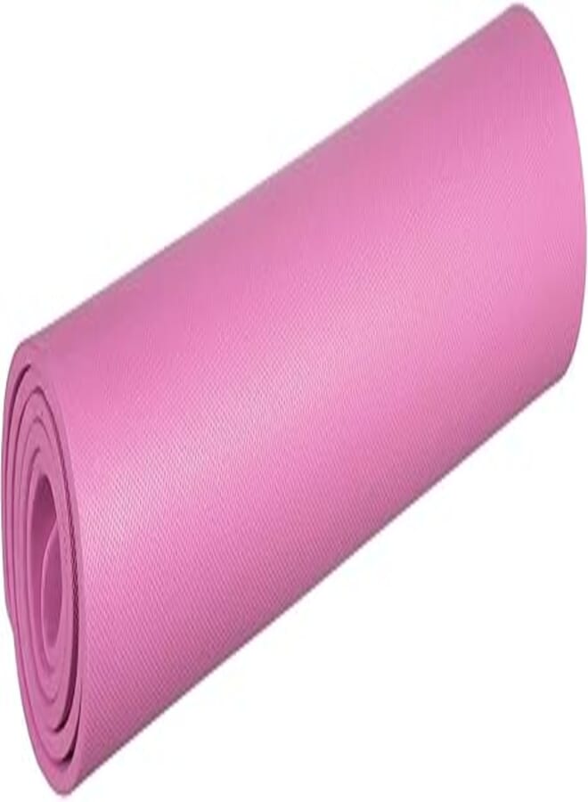 SPURT Yoga Mat with Black Carrying Bag Size 183x61cm Thicknes 8MM Light Pink