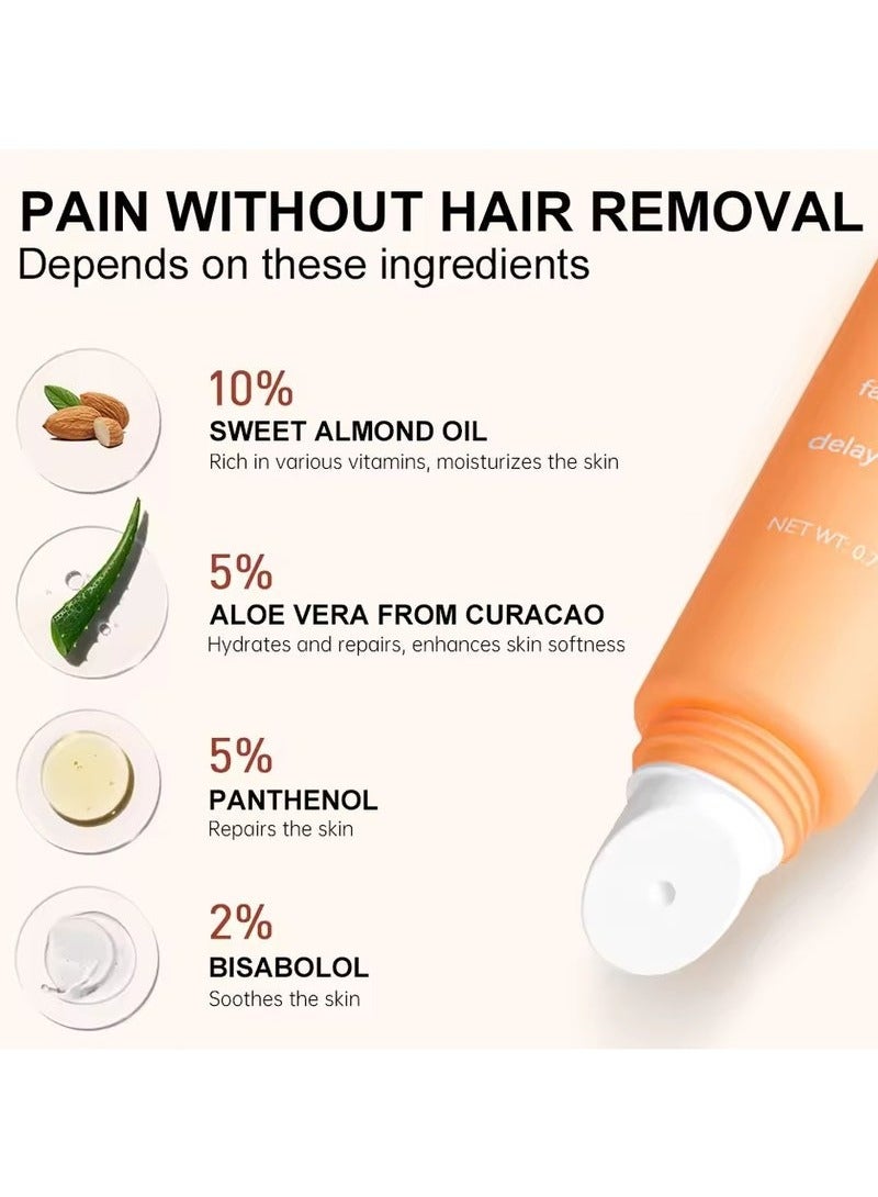 JoyPretty Painless Hair Removal Cream Wax For Depilation Lip Face Underarm Private Gently Efficiently Removes Hair Depilatory Cream - Image 4