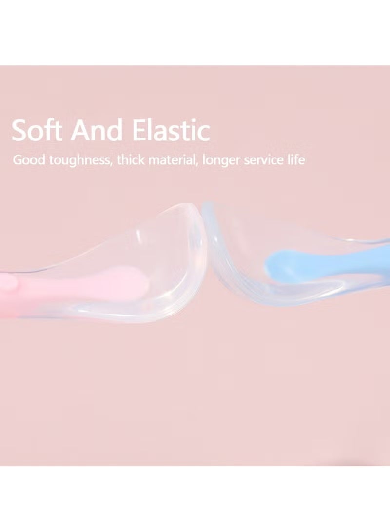 Baby Feeding Spoon with Storage Box, Soft-tipped Silicone Spoon, Baby Training Spoon, Suitable for Newborn Training, BPA-Free - Image 5