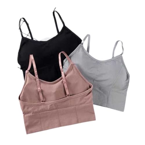 Mysha Women Cotton Padded Bra Combo Pack of 3 | Soft, Comfortable, and Breathable Fabric | Removable Pads, Adjustable Straps for Everyday Wear - Image 1