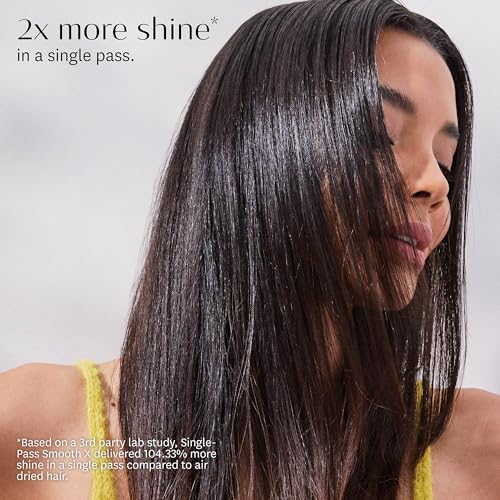 T3 مكواة شعر T3 SinglePass Smooth X الاحترافية مع ألواح سيراميك طويلة جداً لتصفيف أسرع، 9 إعدادات حرارة لجميع أنواع الشعر، للتنعيم، والتجعيد، والتمويج - Image 5