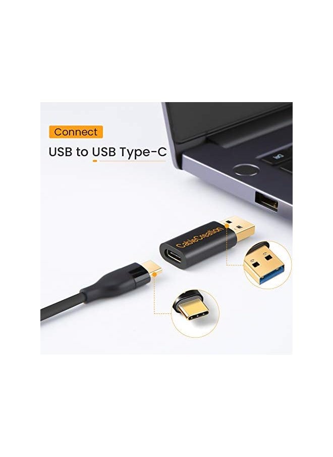 CableCreation - Usb C To Usb A Adapter, 5Gbps High Speed Usb To Usb C Extender, Usb Male To Type C Female Converter Charging And Sync For Laptops Logitech Streamcam Vr Link Adapter - Image 1