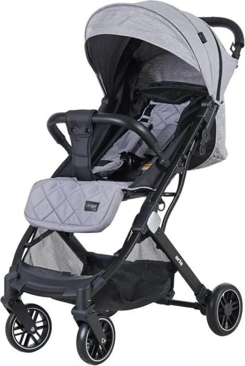 Prego 2034 Aria Baby Stroller Gray