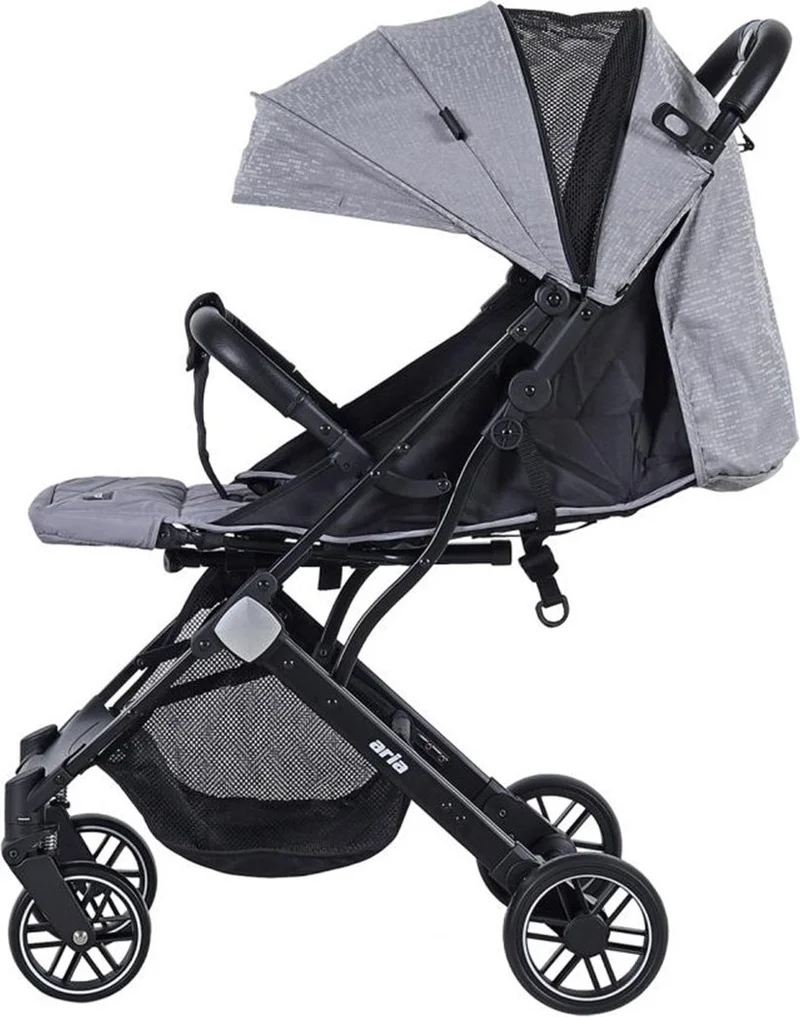 Prego 2034 Aria Baby Stroller Gray