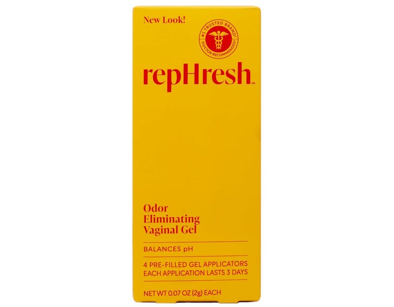 Rephresh Vaginal Gel, Odor Eliminating Gel, 4 ea (Pack of 2) - Image 2