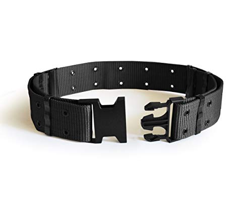 UltraKey Tactical Belt, Adjustable Security Military Heavy Duty Rescue Belt for Outdoor Sports and Hunting BlackV3 - Image 3