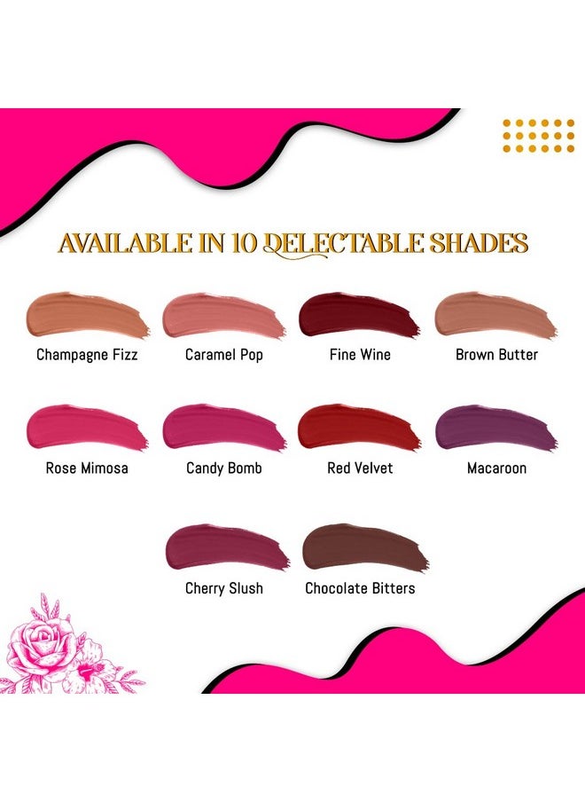 Coloressence Lipstick Fine Wine (Red) (Matte)  - Image 4