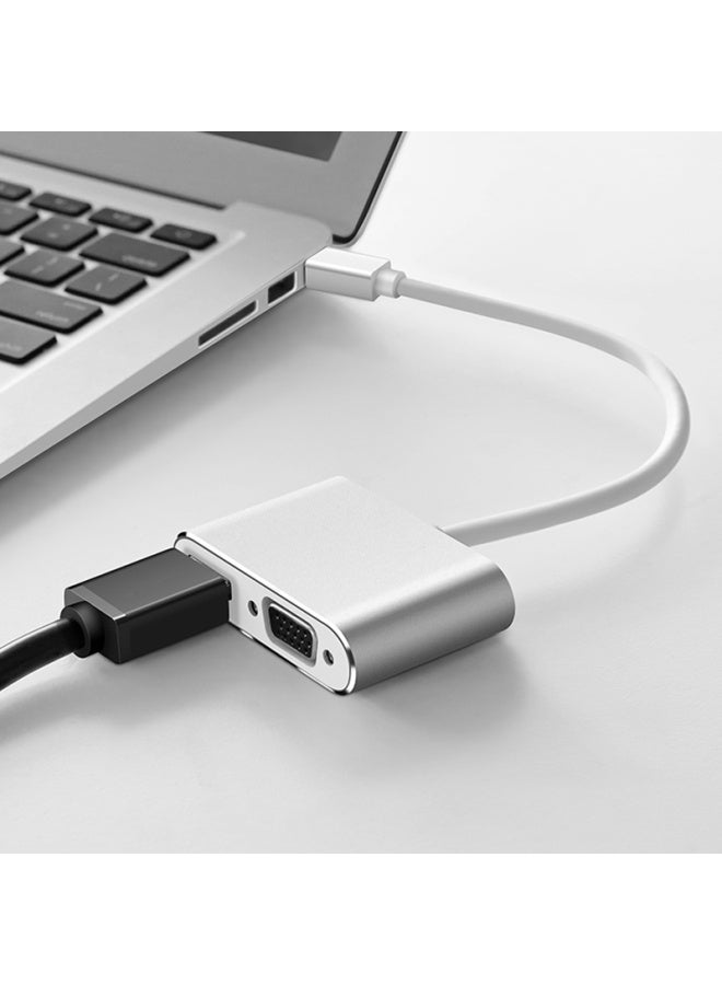 Isky Mini Dp To Hdmi/vga Converter Mini Dp Expansion Adapter For Apple Macbook Microsoft Surface Dock Tv Projector Two-in-one - Image 3