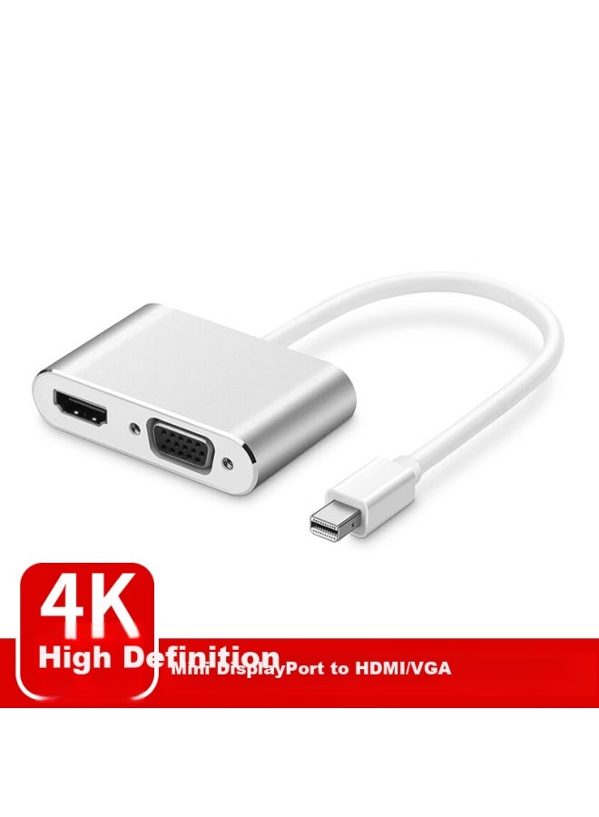 Isky Mini Dp To Hdmi/vga Converter Mini Dp Expansion Adapter For Apple Macbook Microsoft Surface Dock Tv Projector Two-in-one - Image 2