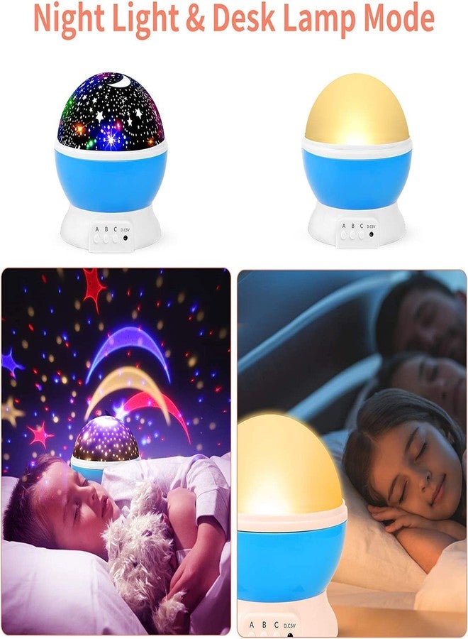 NYTRYD Star Projector Night Light, 360° Rotation Baby Night Light Projector for Kids with 8 Lighting Modes Christmas Gifts for Baby - Image 5