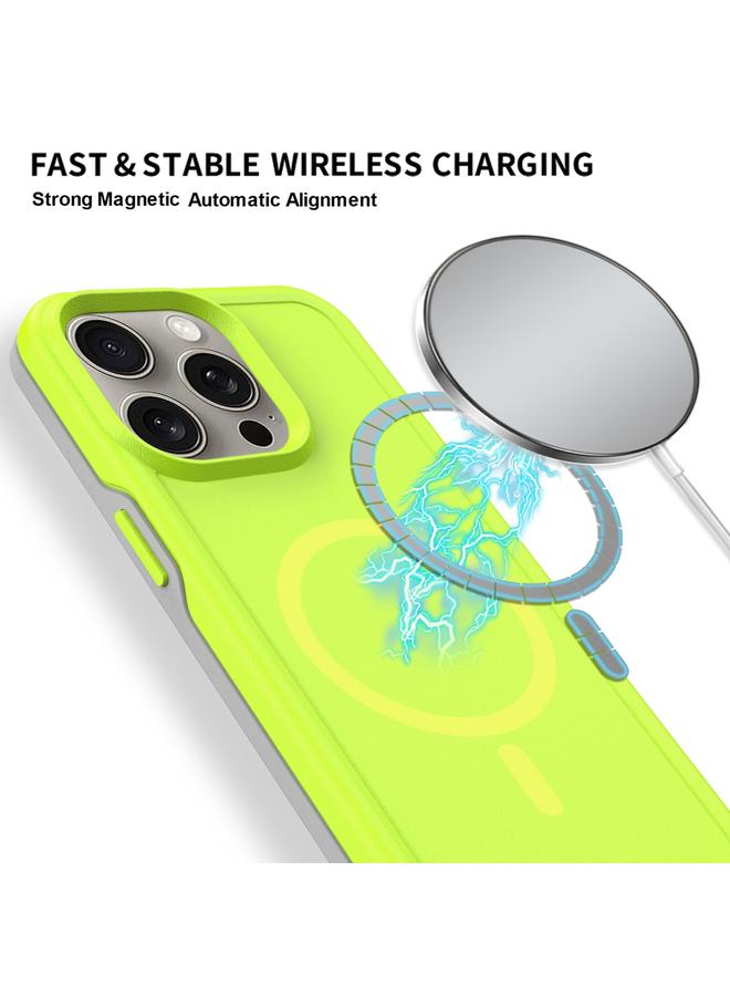 زبون جراب لهاتف iPhone 12 Pro مقاوم للصدمات MagSafe Armor PC Hybrid TPU - Image 5