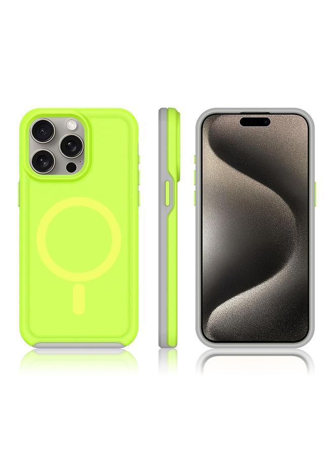 زبون جراب لهاتف iPhone 12 Pro مقاوم للصدمات MagSafe Armor PC Hybrid TPU - Image 3