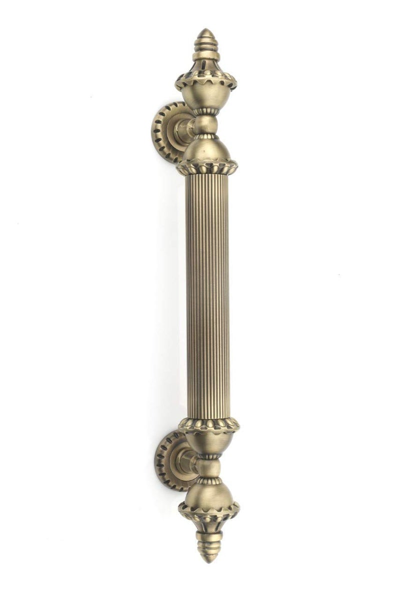 GLOXY ENTERPRISE Aluminum 18 Inch Taj Shape Door Handles for Main Door Handle Decorative Push & Pull Door Handle for All The Doors of Houses, Offices, Hotels Antique Finish, Pack of 1 - Image 2