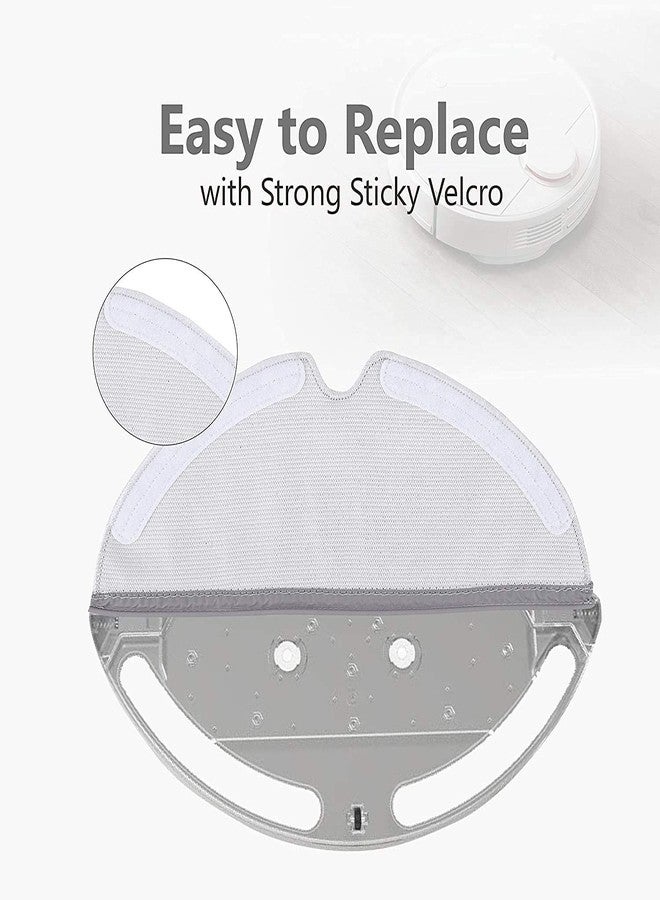 KEEPOW منشفة ممسحة ميكروفايبر 12 عبوة متوافقة مع روبوروك E Series و S5 و S5 Max و S6 Series و Q5 و Q5 Pro و Q5 Pro+ و Q7 و Q7Max و Q8Max و Q8Max+ مكنسة كهربائية روبوت، ملحقات بديلة - Image 5