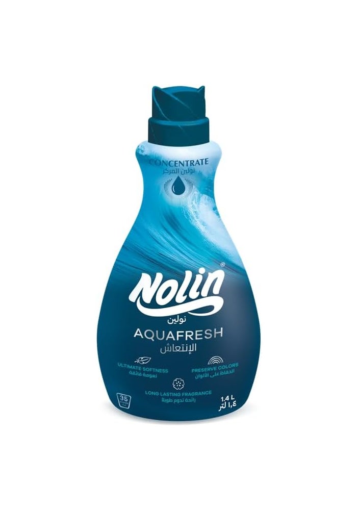 Nolin Concentrated Fabric Softener 1.4 L - Aquafresh