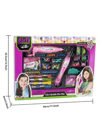 Embroidery and knitting instruction set has 2 needles and a set of threads to form the thread in the Painted way - pzsku/ZFDA5E786D44AA56135F0Z/45/_/1696166229/472a78d1-3f4a-4aa1-aeb8-2e1581eff751