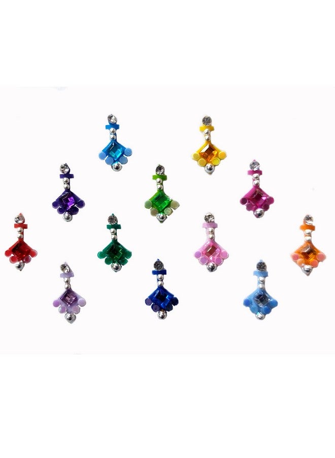 Comet Busters Beautiful Handcrafted Multicolor Traditional Bindis (BIN1814) - Image 1