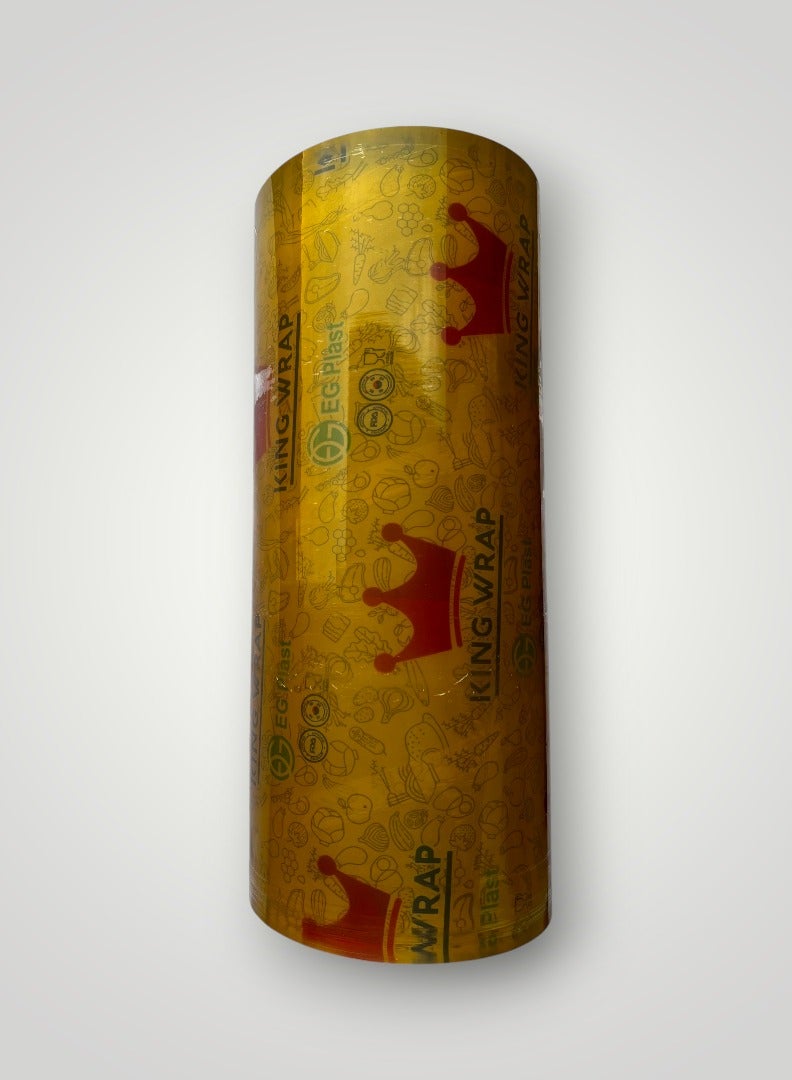 KING WRAP Carton of stretch Jumbo for packaging, size 35 cm, from King Wrap, 1 roll.  - Image 2