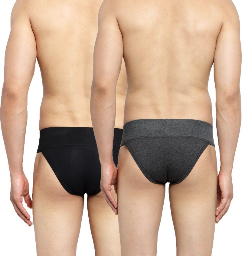 IC4 Store Men's Sporty Supporter Combo Pack - Black and Grey - Image 2