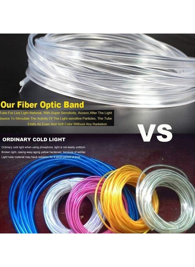 Generic - Flexible LED Strip 6M Interior Decorative Light for Car with Sound Activated Wireless IR Mobile Application (12W, Multi-Colors) - Image 1