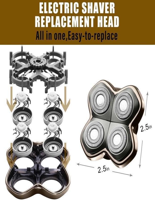 COSYONALL Shaver PRO 4 Head Replacement Blades, 4 Packs - Image 2