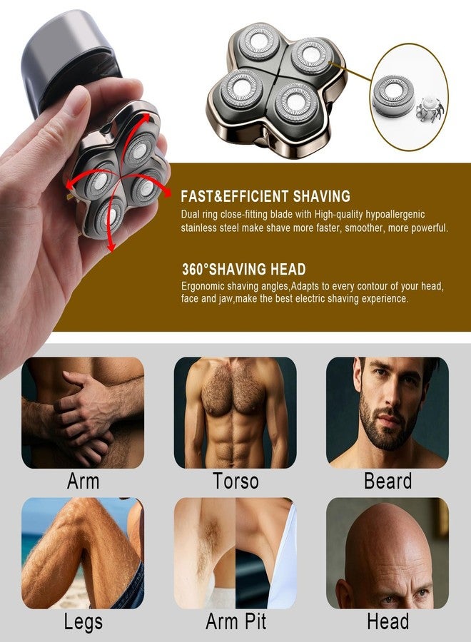 COSYONALL Shaver PRO 4 Head Replacement Blades, 4 Packs - Image 3