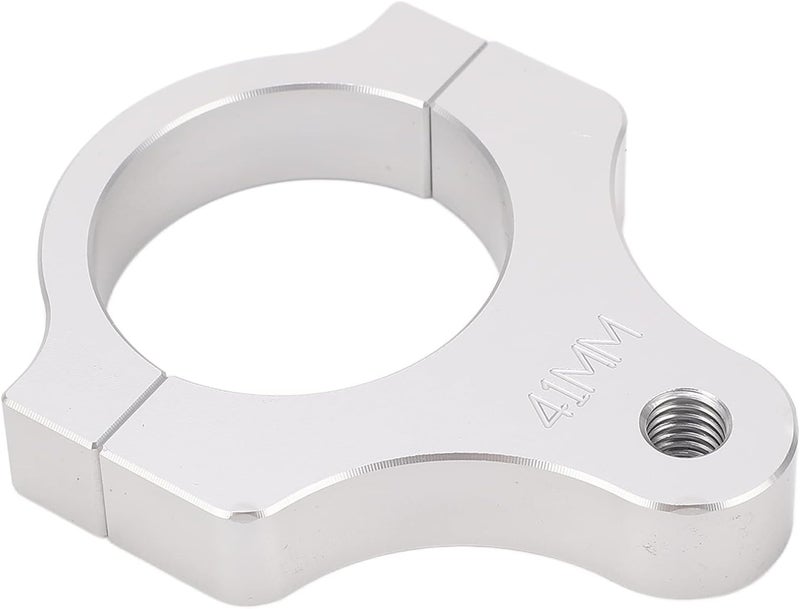 Aluminum Vibration Damper Mounting Clamp Bracket Support Holder 41MM 8mm Size - Image 1