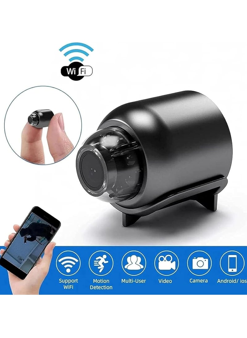 TIGER Cheerchest Mini WiFi Camera 1080p HD – Night Vision Included, 5G Wireless Camera for Home, Office & Car – Easy Installation, Compact Security Camera for Home Security (1pcs)  - Image 5