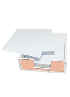 Y&D Sticky Note Holder Acrylic Memo Pad Notes Dispenser Notepad Holder Desk Organizer for Organization Office Home  - Image 2