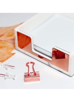 Y&D Sticky Note Holder Acrylic Memo Pad Notes Dispenser Notepad Holder Desk Organizer for Organization Office Home  - Image 3