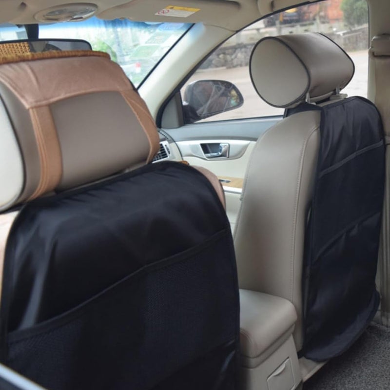 Norhogo 2-Piece Car Seat Protector Organizer with Waterproof Oxford Fabric - Image 5